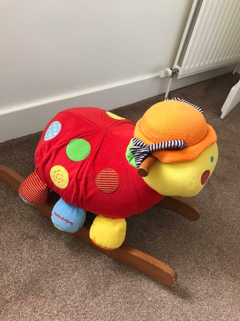 ladybird rocking horse
